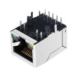 Hanrun HY911137A Compatible LINK-PP LPJG0803FDNL 100/1000 Base-T Tab Down Yellow