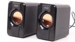 Vintage Wired Surround Sound Subwoofer Hifi 2.1 Speaker System 65dB
