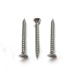 Wholesale DIN7505 Stainless Steel Chipboard Screws Bugle Head Screw Cross Recess Drive SS SUS 304 A2 from china suppliers