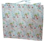 4C Printing 120g Sewing Matt PP Woven Shopping Bags For Packaging / Advertising
