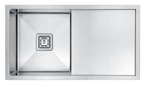 Corrosion Resistant 16 Gauge Kitchen Sink With Drainboard