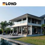 Custom Residential Aluminum Windows For Villa House Triple Glazing