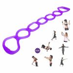 Silicone 7 Ring Stretch And Resistance Exercise Band Fitness Home Gym Physical