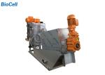 SS314 0.3KW Screw Press Dewatering Machine 20kg Per Hour Wastewater Treatment