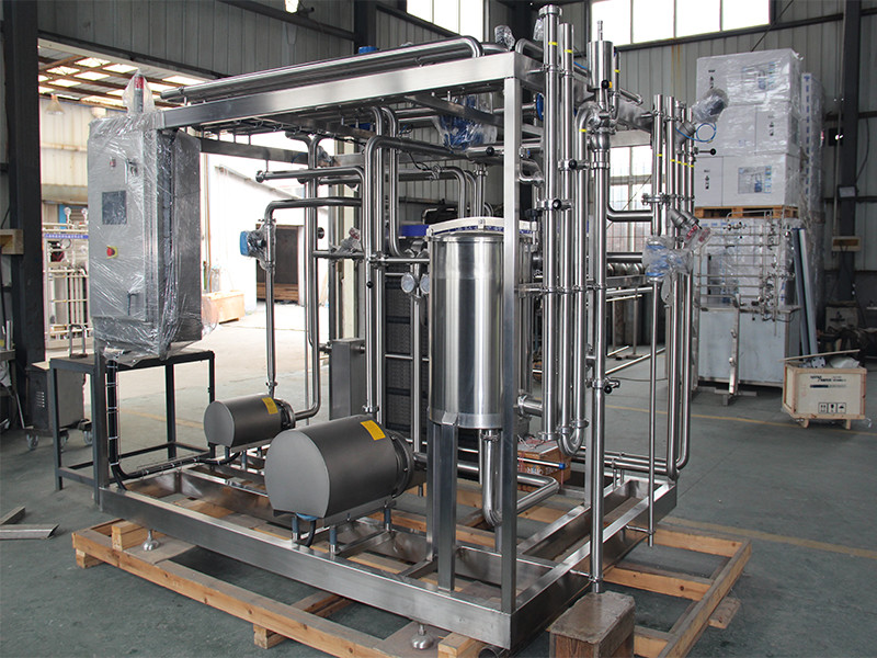 Customized 500-20000 L/H Pasteurizer For Orange/Apple/Coconut Juice Processing Line Pasteurizaton Machine