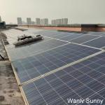 Dry Cleaning Crawler Type Solar Panel Cleaning System for Large Area Photovoltai