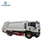 Second Hand Howo Garbage Truck Sanitation Rear Loader 18 Ton