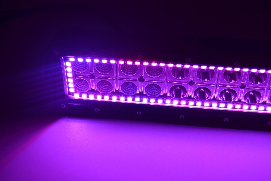 21.5 inch 120w 12 Volt Super Slim Waterproof RGB Light Bar For Car / Automotive