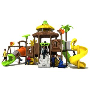 Wholesale Anti UV Plastic Children Playground Slide 304 Stainless With Swing Set from china suppliers