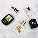 Waterproof Luxury Gold Foil Embossed Candle Jars Labels Sticker Adhesive