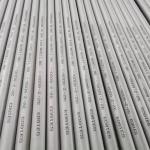 Round ASTM A789 Seamless Stainless Tube Customized Size For Shipbuilding
