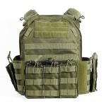 High Protection Military Tactical Bulletproof Vest ARAMID / UHMWPE Customized