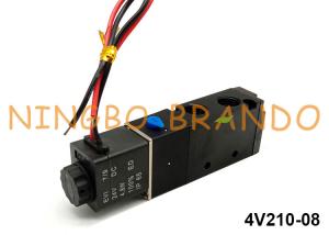Wholesale 5 Way 2 Position Pneumatic Solenoid Valve Airtac Type 4V210-08 24V DC from china suppliers