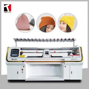 Wholesale 100'' Computerized Jacquard Flat Knitting Machine Dual System 16 Yarn Feeders from china suppliers