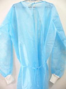 Wholesale Blue Color Disposable Isolation Gown Anti Bacteria With CE FDA Certification from china suppliers