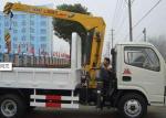 XCMG 2T Hydraulic Arm safety construction crane, Knuckle Boom Truck Crane