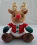 Customized Moose / Reindeer Stuffed Animals Children Plush Toys