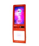 42" Touch Screen Self Service Ticket Machine / Free Standing Kiosk For Cinima