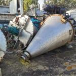 Horizontal Floor Type Vertical Used Stainless Steel Mixing Tank