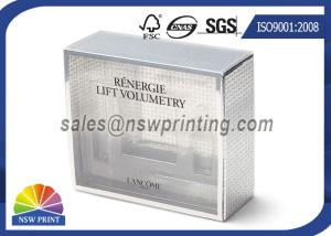Wholesale Serum , Cream , Treatments Packaging Rigid Gift Box With Transparent PVC / PET Sleeve from china suppliers