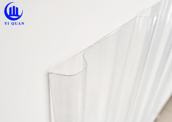 Fiberglass Material UPVC Clear Corrugated Pvc Roofing Sheet Translucent
