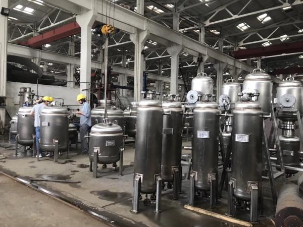 Stainless Steel Polished Reaction Kettle Gas Tank With ASME Certificate