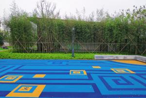 Wholesale Colorful EPDM Rubber Running Track With Easy Installation Slip Resistant Surface UV Resistant from china suppliers