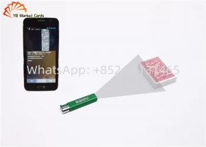 Wholesale Green Concealable Lighter Hidden Camera For Barcode Marked Cards from china suppliers
