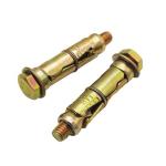 Yellow Zinc Ceiling Wedge M10 Expansion Bolt Sleeve Anchor