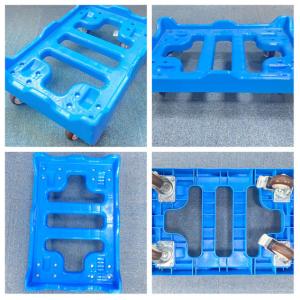 Wholesale Industrial-Grade Warehouses Plastic Dolly Cart 50kg Load Compatible With Plastic Boxes from china suppliers