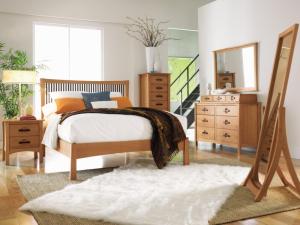 Wholesale Space Saving Stylish Wood Bedroom Furnitures Simple Installation from china suppliers