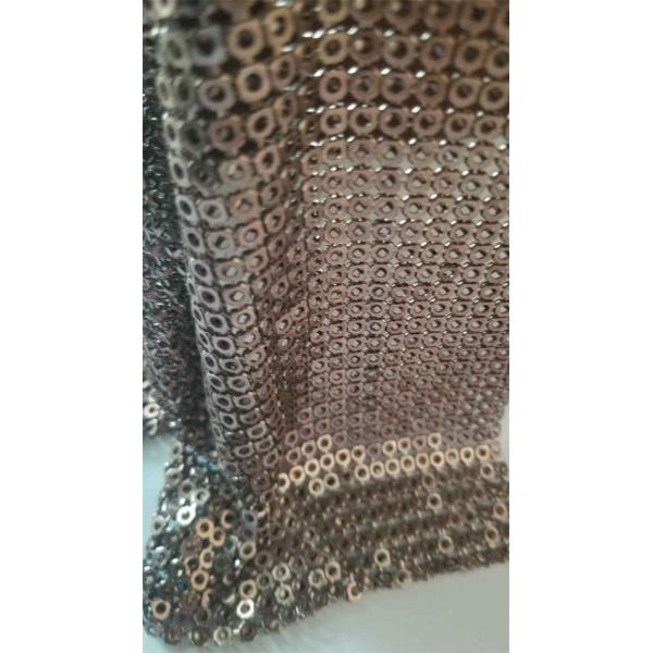 Black Backdrop Metal Sequin Curtains Silver Sheer Drapes For Home Decor