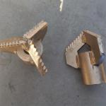 Three-Wing Conventional Scraper Non-Coring Drill Strong Wear-Resistant Mining