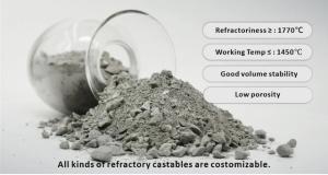 Wholesale High Strength Alkali Resistant Refractory Ultra Low Cement Castable High Alumina from china suppliers