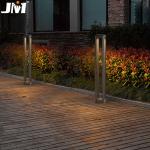 Led Lawn Lamp Aluminum 120*150*600mm 7w 3000k Black