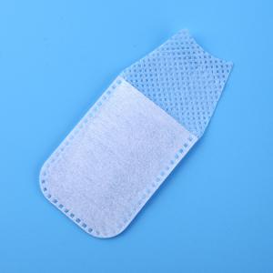 Wholesale Purple Textured Teeth Wipes Peppermint Disposable Dental Cleaning Wipes MSDS from china suppliers