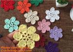 Lace Collar Applique Neckline Lace Crochet Flower Motif Patchwork Sewing Access