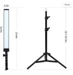 LED Light Photography Studio LED Lighting Kit Adjustable Light Tripod Photograph