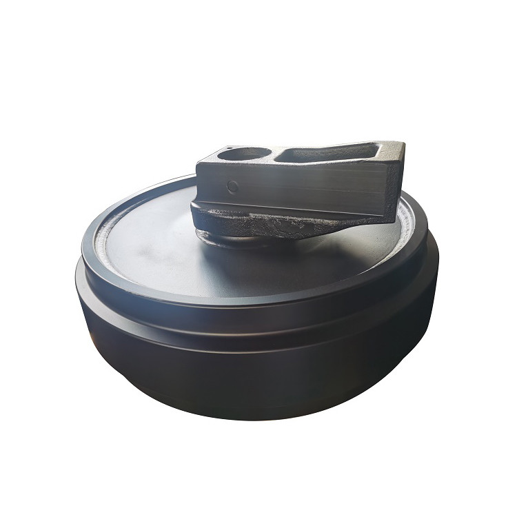 40SiMnTi Excavator Idler Assembly Front Idler Assy Group PC200 320 R305 SH120