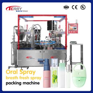 Wholesale AC220V 50Hz Spray Bottle Filling Capping Machine Automatic Operation from china suppliers