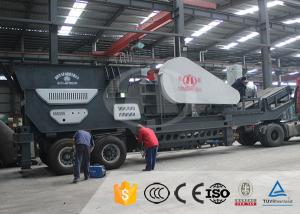 China Mining Mobile Jaw Crusher Small Scale Dual Power For Limestone Dolomite on sale