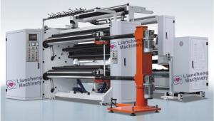 Wholesale Adhesive Paper / Film Roll Label Rewinder Machine Perfect Integration Design from china suppliers