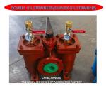 Duplex Oil Straines Duplex Basket Oil Strainers Model AS16050 CB/T425 Body Cast