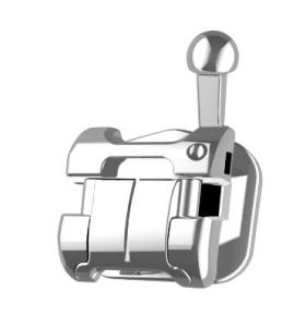 Wholesale ALS Dental Orthodontic Metal Passive Bracket Lingual Self Ligating With Buccal Tube from china suppliers