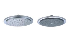 Wholesale ZYD111 Diameter 220mm Round Shape Multicolor Abs Chrome Plated Bathroom Rainfall Overhead Shower Head Shower Head from china suppliers