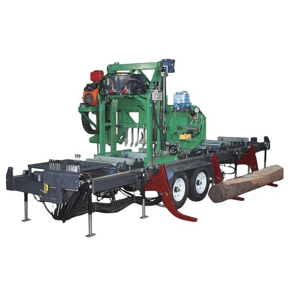 15-35kW Newest Automatic Log Timber Cutting Machine Saw for Furniture and