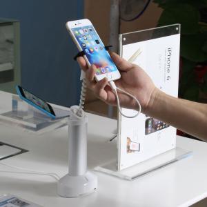 Wholesale COMER anti-theft gripper lock counter display stands for mobile phone stores security from china suppliers