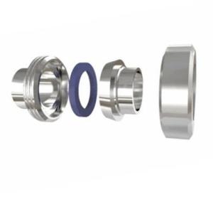 Wholesale ECM Certification Sanitary Pipe Fittings DIN standard Pipe Welders Union from china suppliers