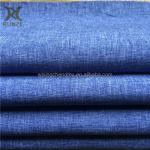 150D Melange Fabric Two-Tone Cationic Polyester 120GSM Fine Plain Cloth for Sofa
