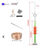 Lightning Conductor Building Earth Grounding Protection Rod Lightning Surge